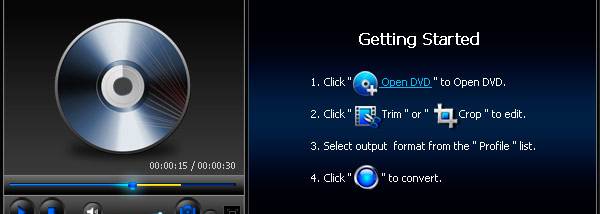 Bigasoft DVD Ripper screenshot