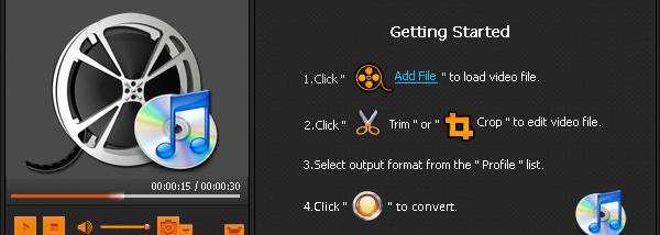 Bigasoft iTunes Video Converter screenshot