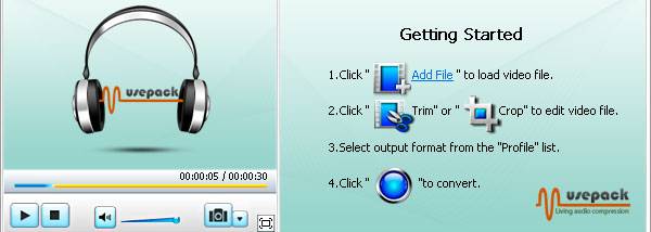 Bigasoft MPC Converter screenshot