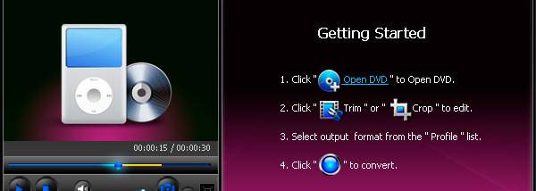Bigasoft VOB to iPod Converter screenshot