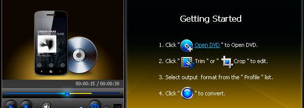 Bigasoft VOB to Zune Converter screenshot