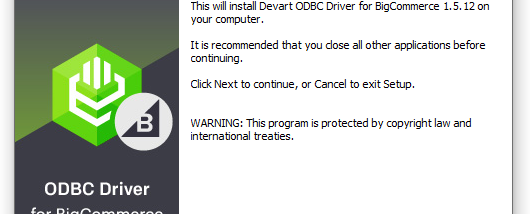 BigCommerce ODBC Driver by Devart screenshot