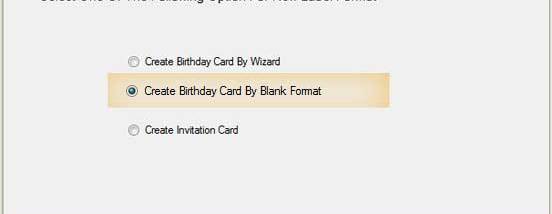 Birthday Card Design Software screenshot
