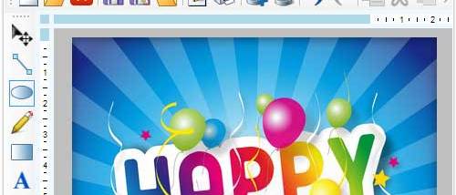 Birthday Card Design screenshot