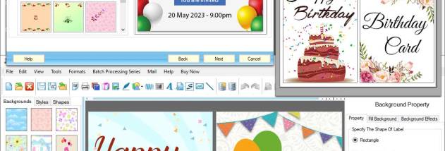 Birthday Card Designing screenshot