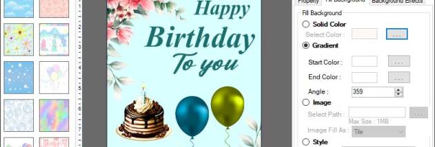 Birthday Card Maker Templets screenshot