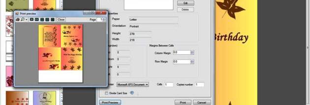 Birthday Cards Designing screenshot