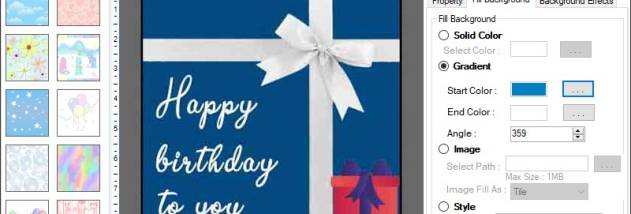 Birthday Cards Maker screenshot