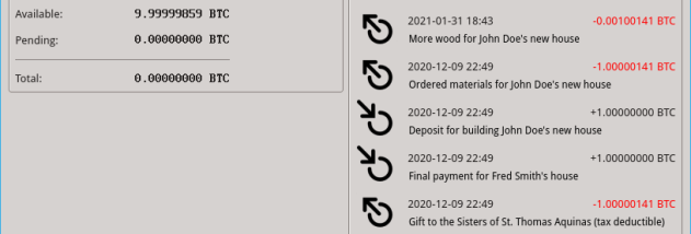 Bitcoin Knots screenshot