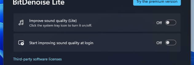 BitDenoise screenshot