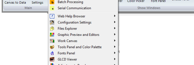 Bitmap2LCD - Basic Edition screenshot