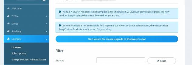 BitNami Shopware Stack screenshot
