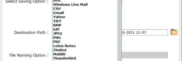 BitRecover EML Converter Wizard screenshot