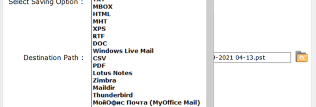 BitRecover Maildir Converter Wizard screenshot