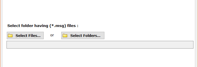 BitRecover MSG Converter Wizard screenshot