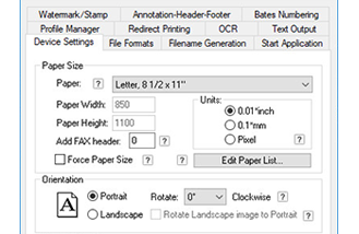 Black Ice Monochrome Printer Driver screenshot