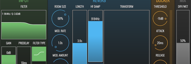 BLEASS Reverb screenshot