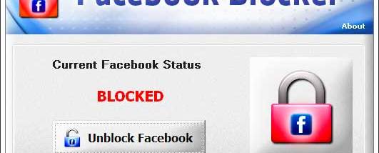 Block Facebook screenshot