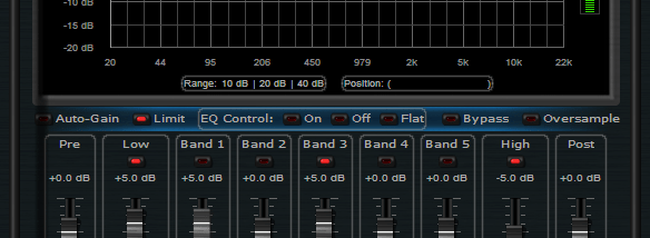 Blue Cat's Parametr'EQ screenshot