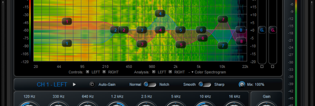 Blue Cat's Widening Liny EQ x64 screenshot