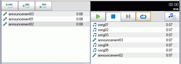 BMS Business Music System Professional screenshot