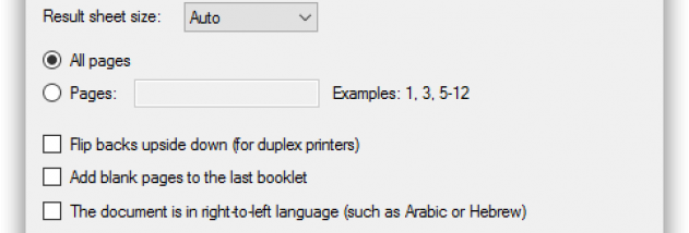 BookletCreator screenshot