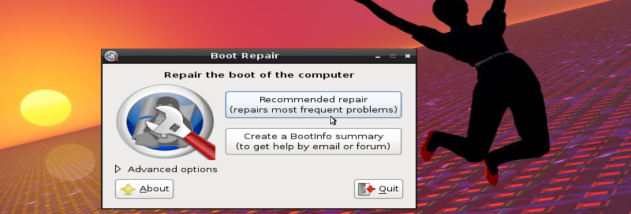 boot-repair-disk screenshot
