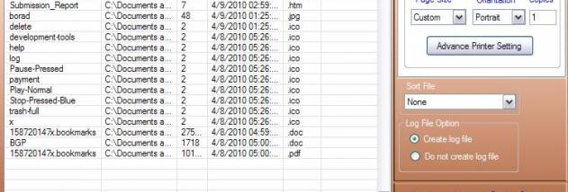 Broadcast Batch Printing screenshot