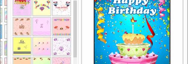 Bulk Birthday Invitation Maker Software screenshot
