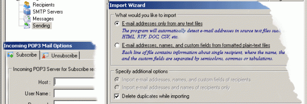 Bulk Email mailer screenshot
