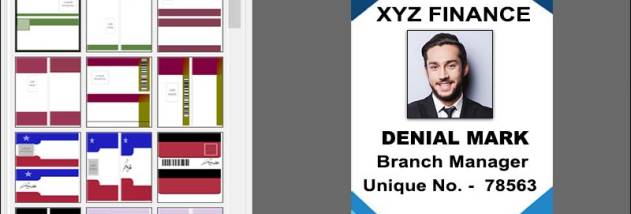 Bulk ID Card Maker Application screenshot