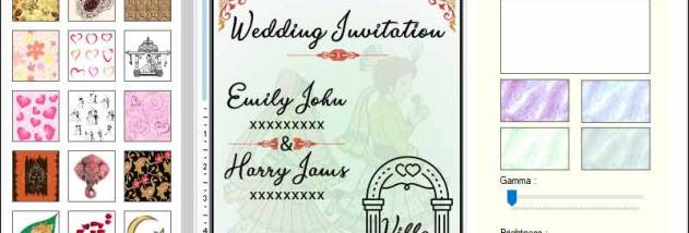 Bulk Marriage Invitation Card Maker screenshot