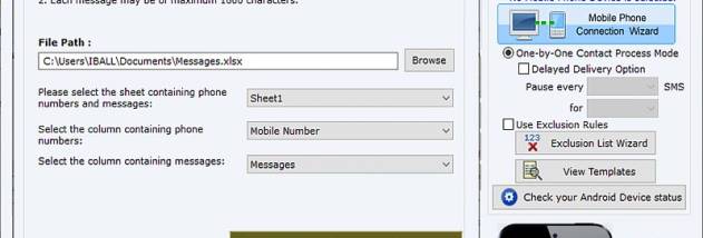 Bulk SMS Instant Messaging Tool screenshot