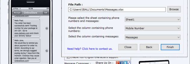 Bulk SMS Marketing Utility screenshot
