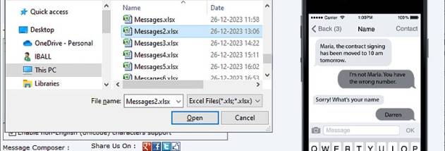 Bulk SMS Messaging and Marketing Tool screenshot