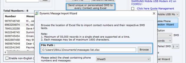 Bulk SMS Mobile Marketing GSM Phones screenshot