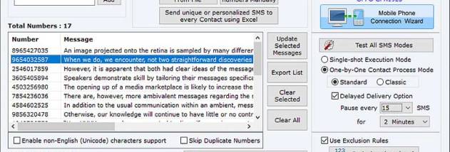 Bulk SMS Mobile Marketing Software screenshot