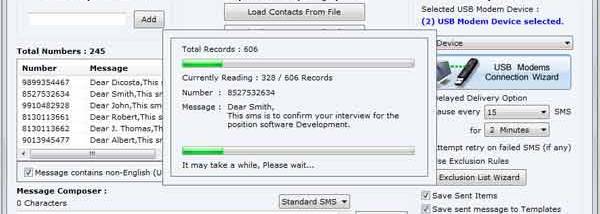 Bulk SMS Multi Modem screenshot