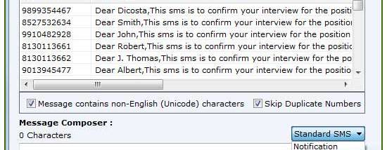 Bulk SMS PC to Mobile screenshot