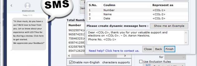 Bulk SMS Service Provider Tool screenshot