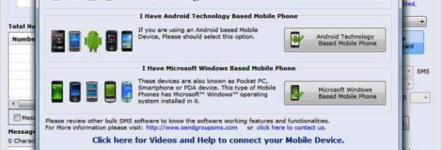 Bulk SMS Software screenshot