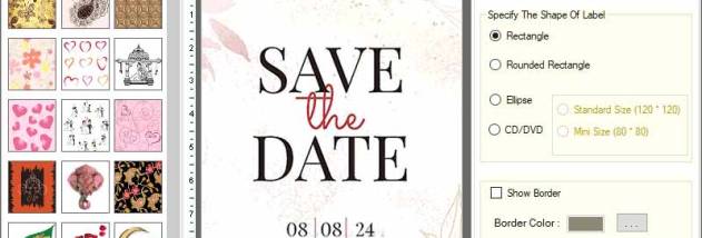 Bulk Wedding Card Creating Software screenshot