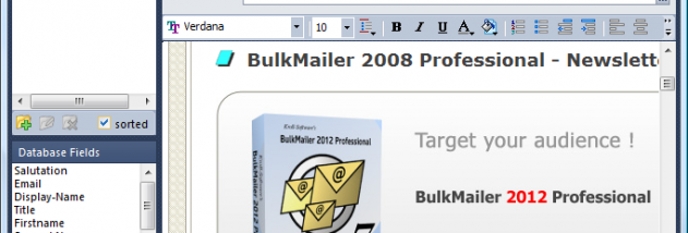 BulkMailer Professional screenshot
