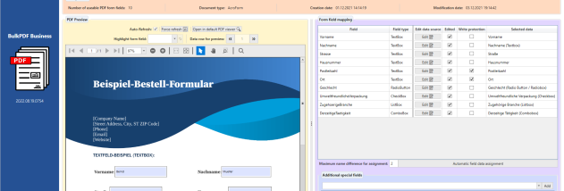 BulkPDF Business screenshot