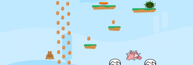 Bunny and coronavirus (Windows version) screenshot