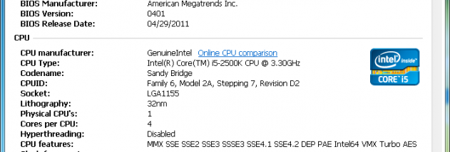 BurnInTest Professional screenshot