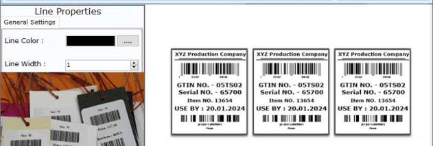 Business Barcode Labeling Software screenshot