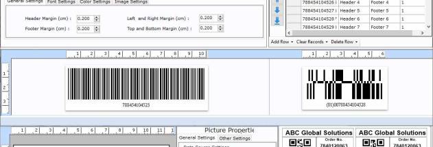Business Barcode Program screenshot