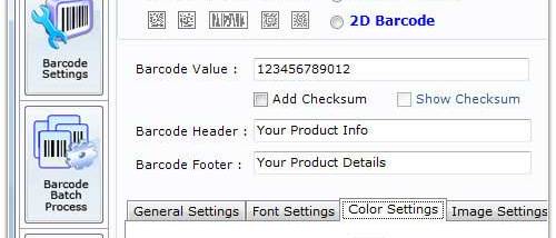 Business Barcodes Labels screenshot