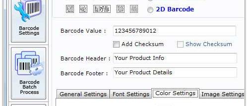 Business Barcodes Labels screenshot